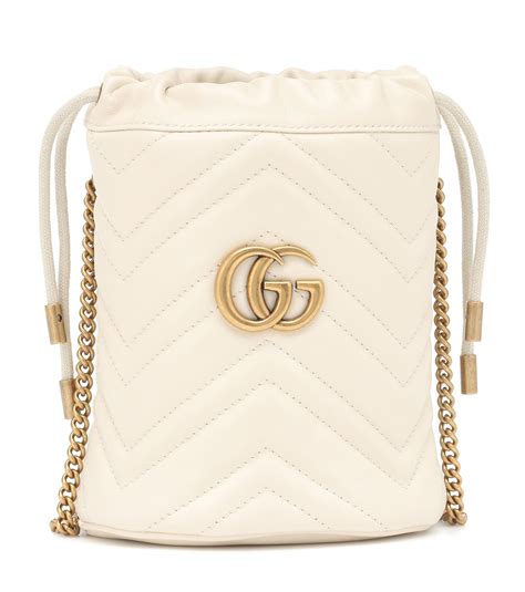 white gucci large handbag|Gucci white marmont bag.